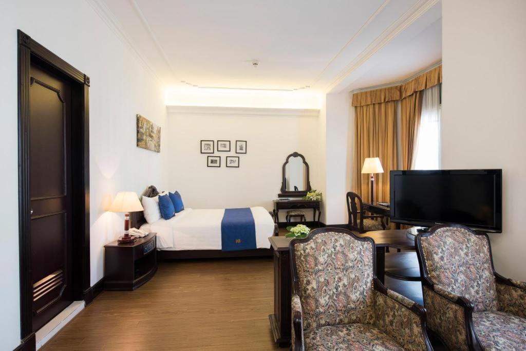 Hoa Binh Hotel Hanoi Exteriör bild