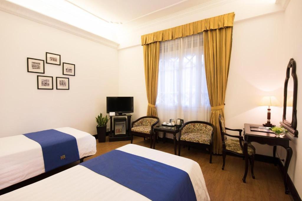 Hoa Binh Hotel Hanoi Exteriör bild