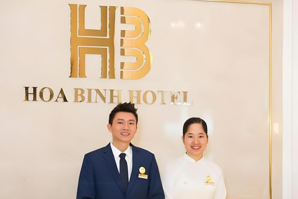 Hoa Binh Hotel Hanoi Exteriör bild